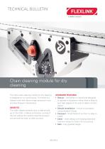 Chain cleaning module for dry cleaning-1