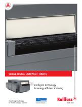 Energy Saving Shrink Tunnel: COMPACT 1000 Q