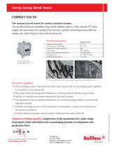 Energy Saving Shrink Tunnel: COMPACT 650 SD - 2