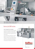 Fully-automatic high-performance side sealer with continuous motion sealing system SERVO JET 400 - 1