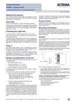 SITEMA Locking Unit / Data sheet - 4