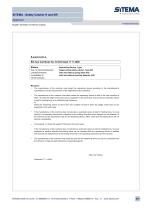 SITEMA-Safety Catcher official approval EN 693-4