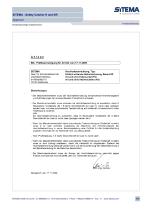 SITEMA-Safety Catcher official approval EN 693-7