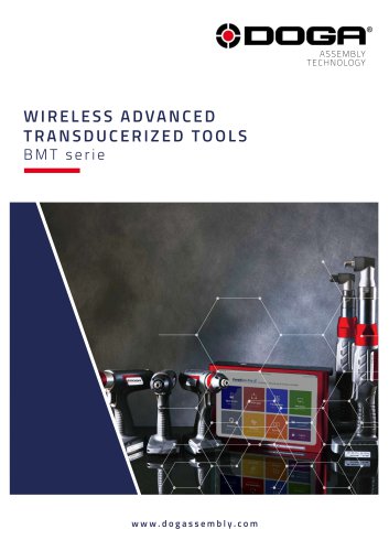 Wireless transducerized tools - BMT series
