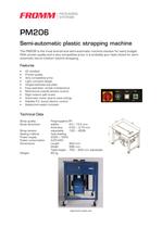 Strapping machines PM206 - 2