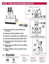 APEX High Speed Slot Die - 2