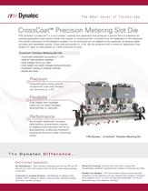 CrossCoat Precision Metering Slot Die - 1