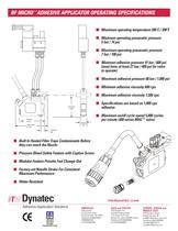 ITW Dynatec BF Micro Hot Melt Adhesive Applicator - 2