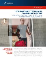 SOLIDWORKS Technical Communication Data Sheet - 1