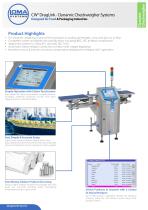 Draglink Checkweigher for Cans, Jars and Bottles - 1