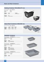 Stack/Nest Containers - 10