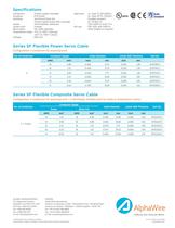 Series SF Flexible Servo Cable - 2