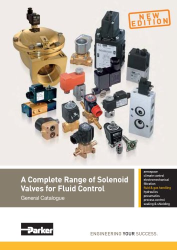 A Complete Range of Solenoid Valves for Fluid Control