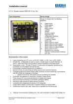 Installation Manual for SMX 100 series SMX Modular-20