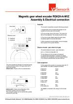Magnetic gear wheel encoder RGK2H-A-M1Z with anlog output signals-3