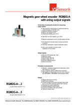 Magnetic gear wheel encoder RGM2G-A with anlog output signals-1
