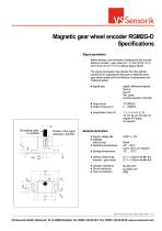 Magnetic gear wheel encoder RGM2G-D with interpolated TTL output signals-2