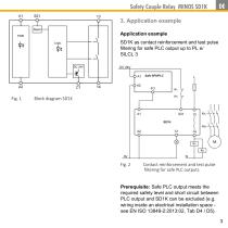 Safe Coupling Relay MINOS SD1K-3