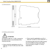 Safe Coupling Relay MINOS SD1K-6