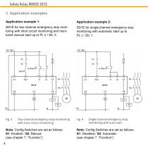Safety Relay MINOS SD1E-4