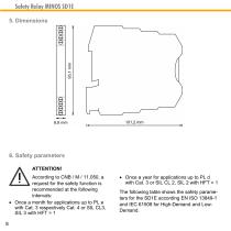Safety Relay MINOS SD1E-8