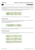 ALM series external gear motors Group 1, 2 and 3-9