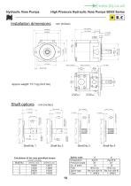 BD Series  HIGH PRESSURE  VANE PUMPS-10