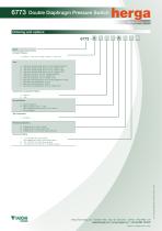 6773  Double Diaphragm Pressure Switch - 2