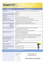 Wireless Sewer Monitoring with GaugerGSM-2