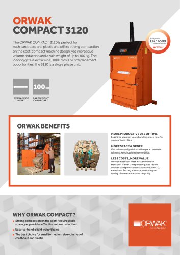 Orwak Compact 3120
