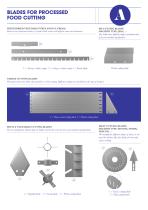 FOOD PROCESSING CUTTING BLADES - 2