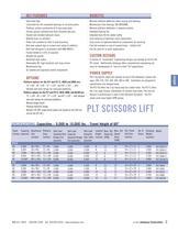 PLT AND PLT-C SCISSORS LIFTS - 2