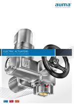 Electric actuators for valve automation in nuclear power plants - 1