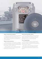 Electric actuators, valve gearboxes for the automation of valves on ships-9