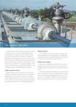Electric part-turn actuators for large torques Combinations consisting of multi-turn actuators SA and part-turn gearboxes - 2