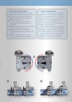 Electric part-turn actuators for large torques Combinations consisting of multi-turn actuators SA and part-turn gearboxes - 9