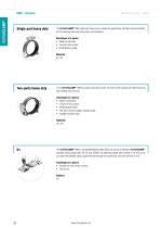 Retaining clamps with brackets - 3