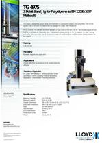 3 Point Bend Jig for Polystyrene - 1