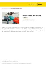 High-pressure leak sealing system-1