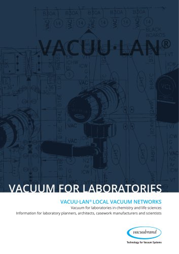 Vakuum für Labore - Lokale Vakuumnetzwerke VACUU·LAN