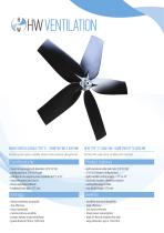 Datasheet - HW A Variable pitch sickled axial fan large diameters - 1