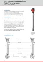 Centrifugal immersion pumps - F600 F700-10