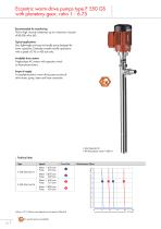 Series 500: Eccentric worm-drive pumps for low to high-viscosity media - 12