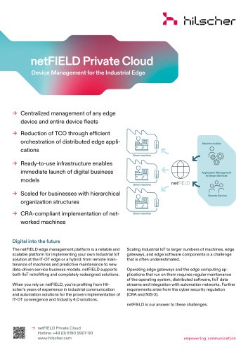netFIELD Private Cloud
