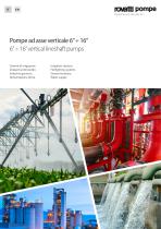 6” ÷ 16” vertical lineshaft pumps