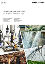 Elettropompe sommerse 6” ÷ 16”