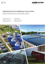 Waste water electric submersible pumps-1