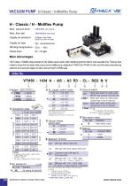 VMECA Classic Pump (H series) - 1