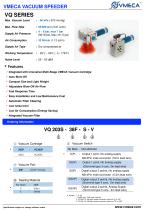 VMECA Vacuum Speeder : VQ SERIES - 2