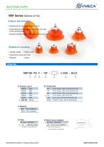 VMECA VBF-series Suction Cup - 1